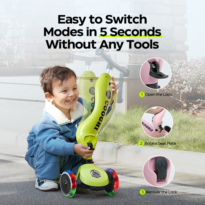 Cooghi V3 Pro Scooter for Toddlers – COOGHI